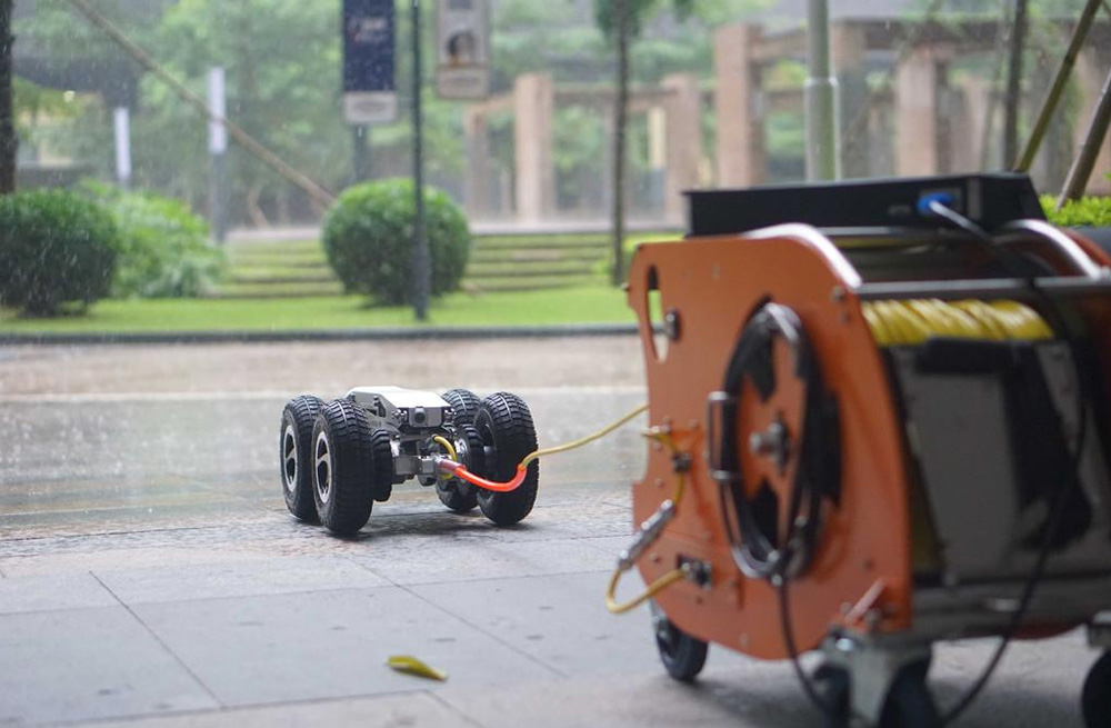 商场管道检测机器人