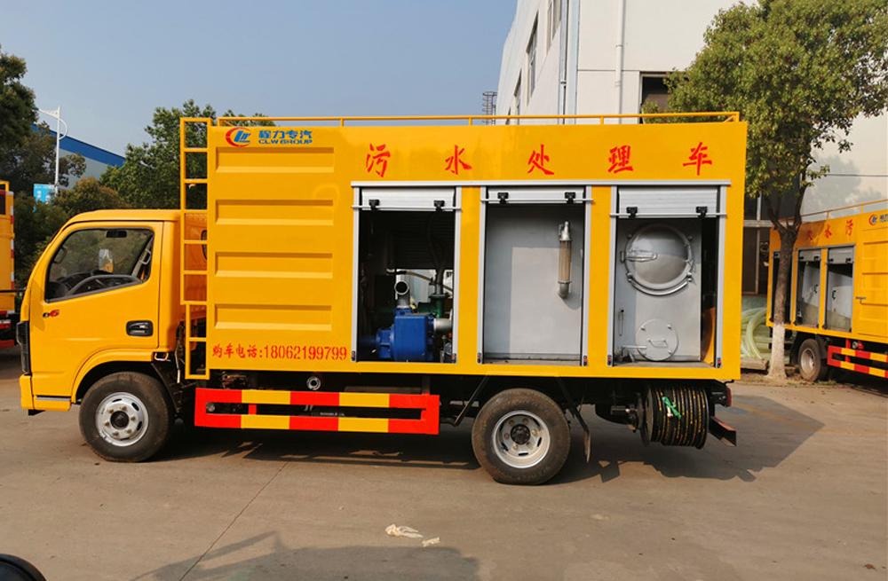 商场污水分离车